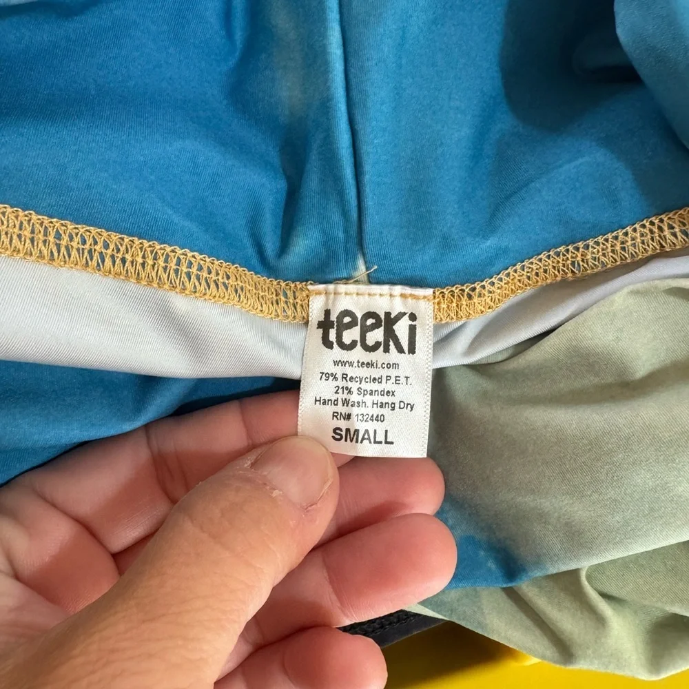 TEEKI Unicorn Wrangler Hot Pants Leggings Size Small ~NWT Made In USA - Picture 5 of 5